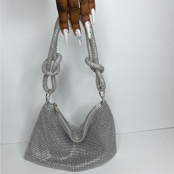 Shiny Rhinestone Evening Bag - Picture 2 of 5